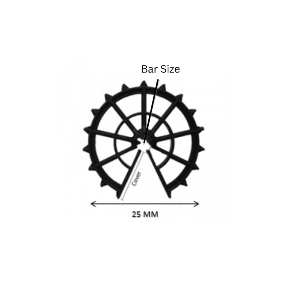 Merkat Construction - Plastic Wheel Spacer Bar